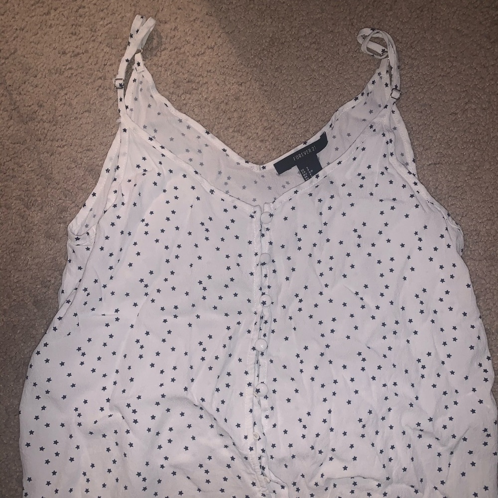 Star strap blouse